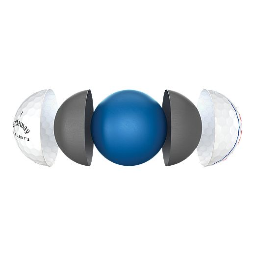 Bóng Chơi Golf Callaway - ERC SOLF 19 Triple Track