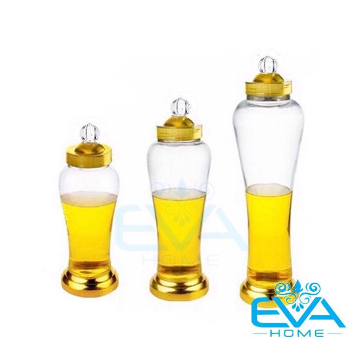[HCM]Bình Ngâm Thủy Tinh 5 Lít Dáng Củ Sâm HS5L