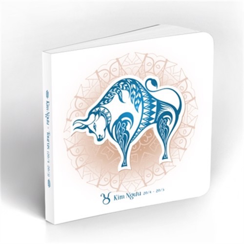Sổ Tay/Notebook: Cung Hoàng Đạo - Kim Ngưu (Trắng)