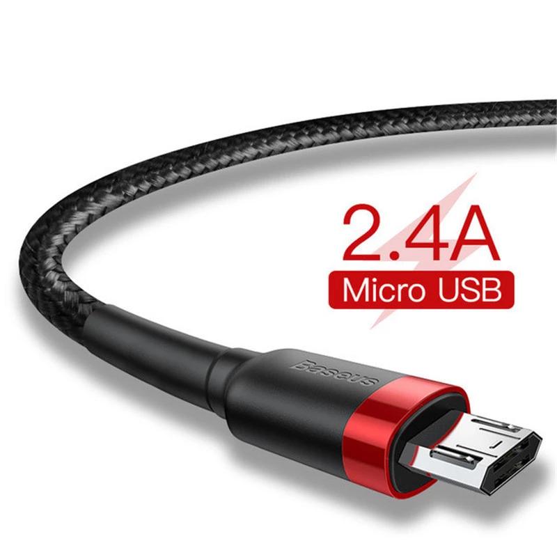 [HCM]Cáp sạc nhanh Baseus Cafule Micro USB (2.4A Quick charge 3.0)