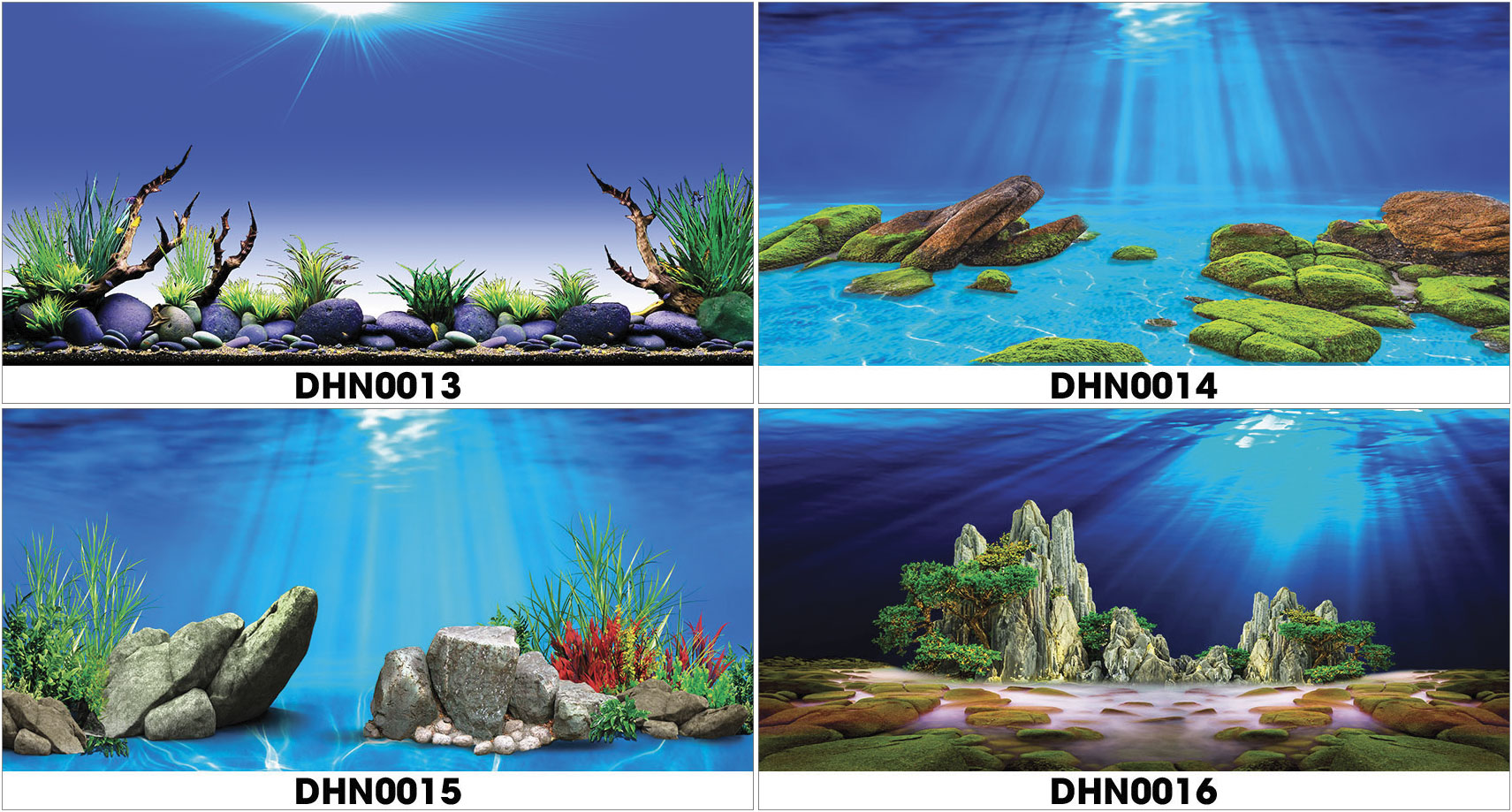 Tranh 3D hồ cá - DHN
