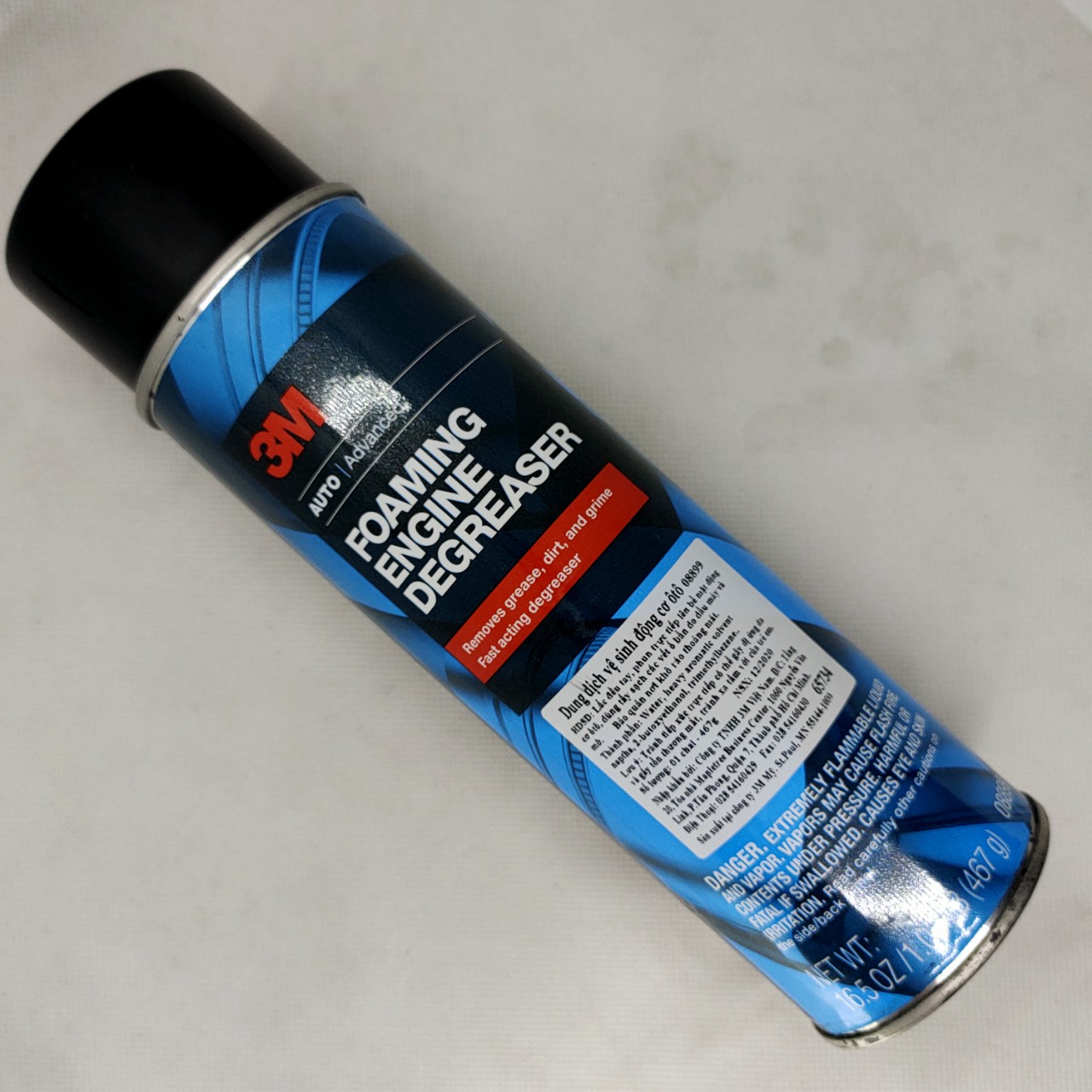 VỆ SINH KHOANG ĐỘNG CƠ Ô TÔ 3M 08899, 467g (Foaming Engine Degreaser 3M 08899, 467g)
