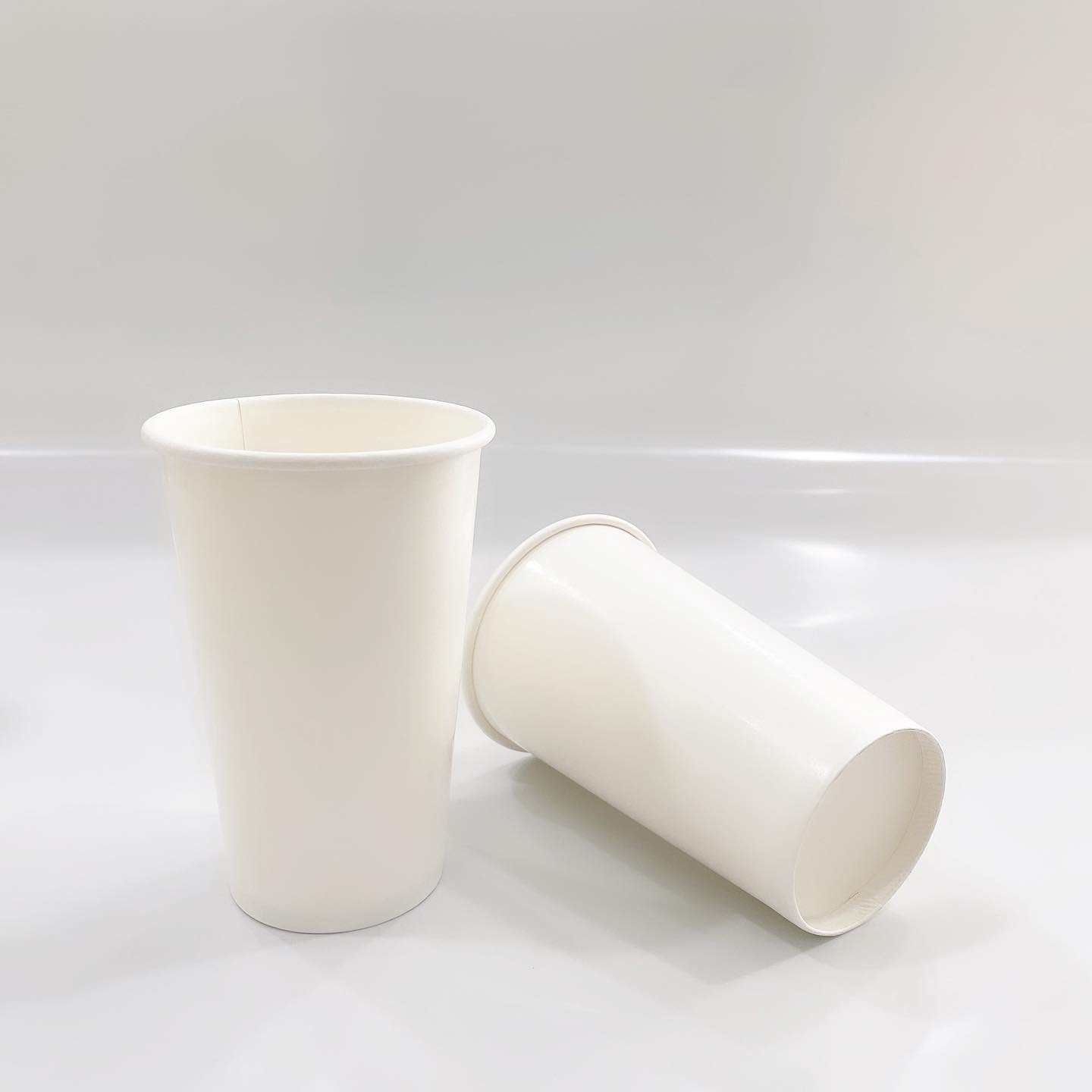 [KV] Ly giấy 16oz~472ml - Lốc 50 ly giấy trơn