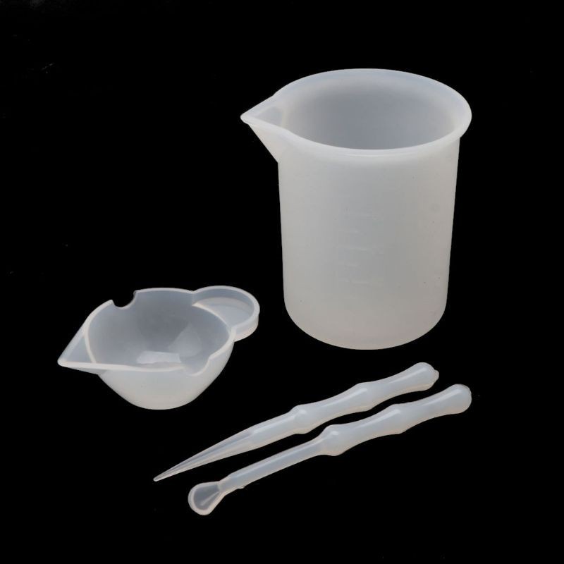 Bộ Dụng Cụ Pha Keo Resin Silicon