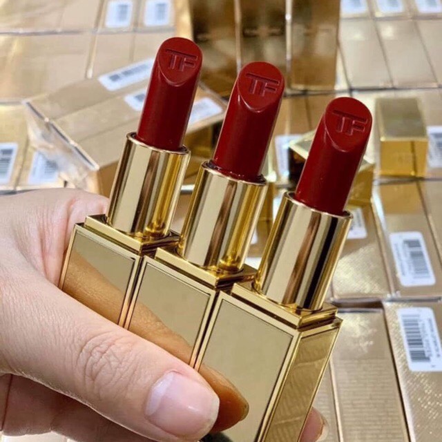 [LIMITED] Son Tom Ford 24K Gold màu 80 Impassioned - Đỏ Cherry