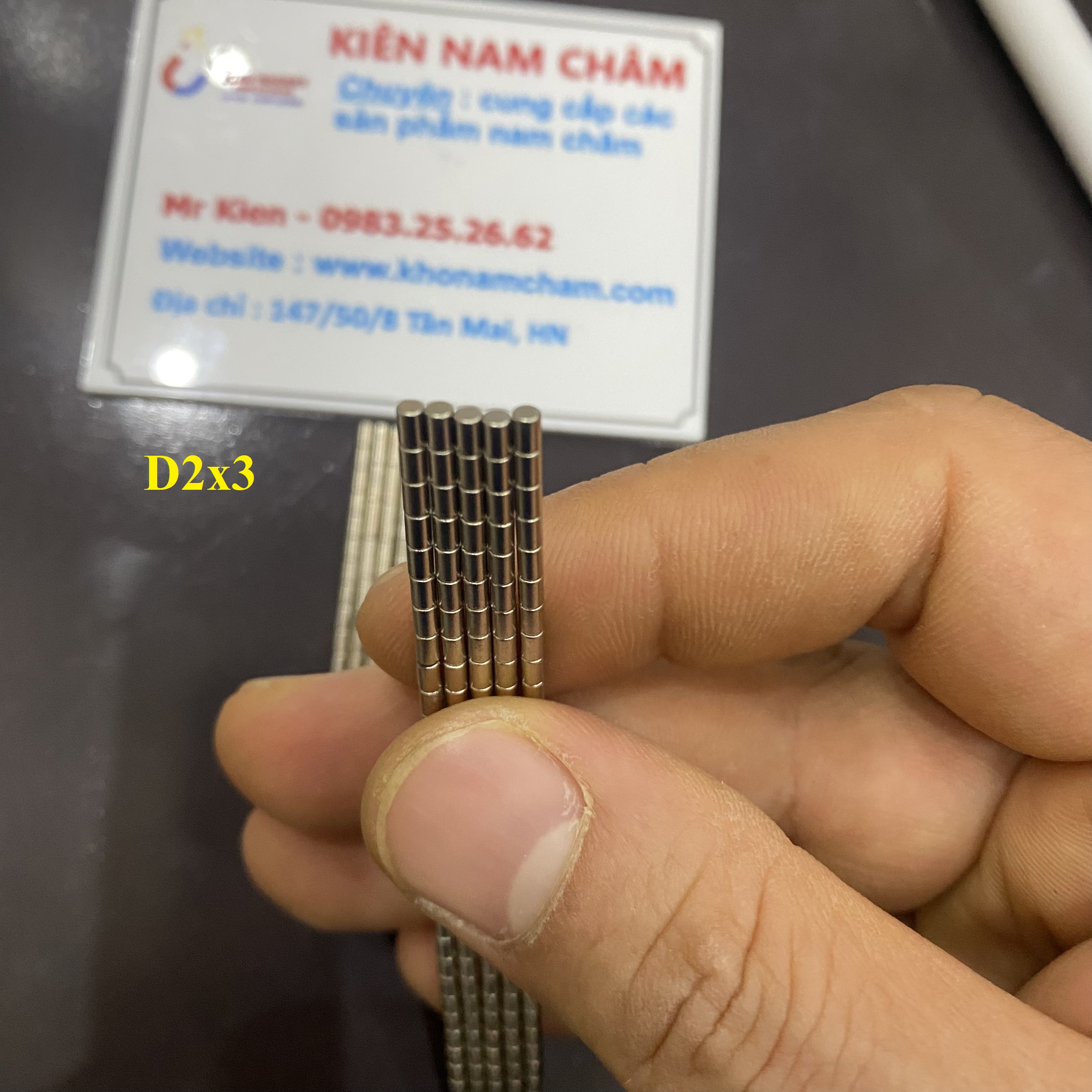 Combo 10v, 20v, 30v, 50v nam châm đất hiếm phi 2mm, 3mm siêu nhỏ siêu mạnh