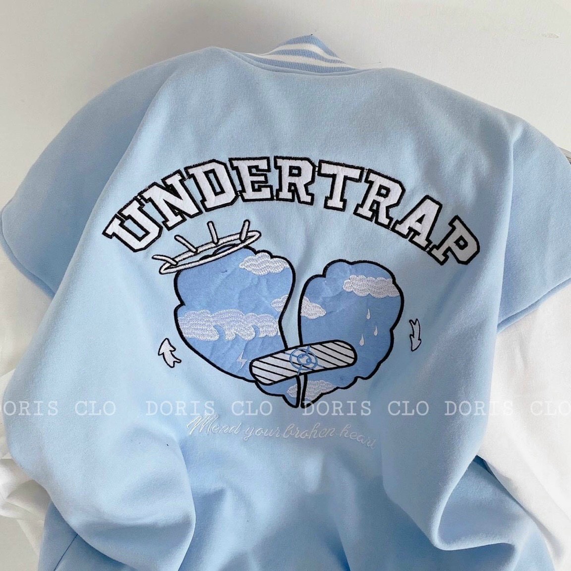 ÁO KHOÁC BOMBER NỈ BÔNG UNDERTRAP-TP