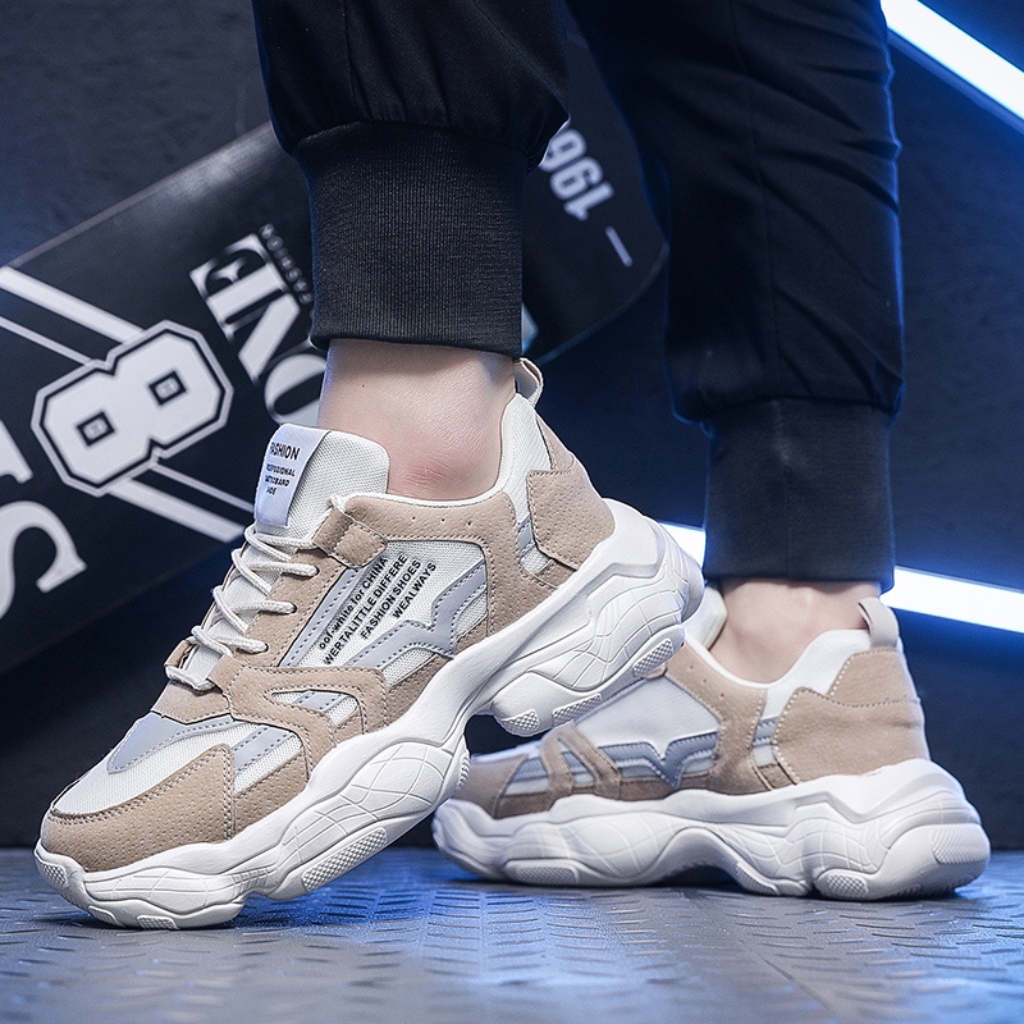 Giày sneaker nam Ulzzang đế tăng chiều cao cá tính
