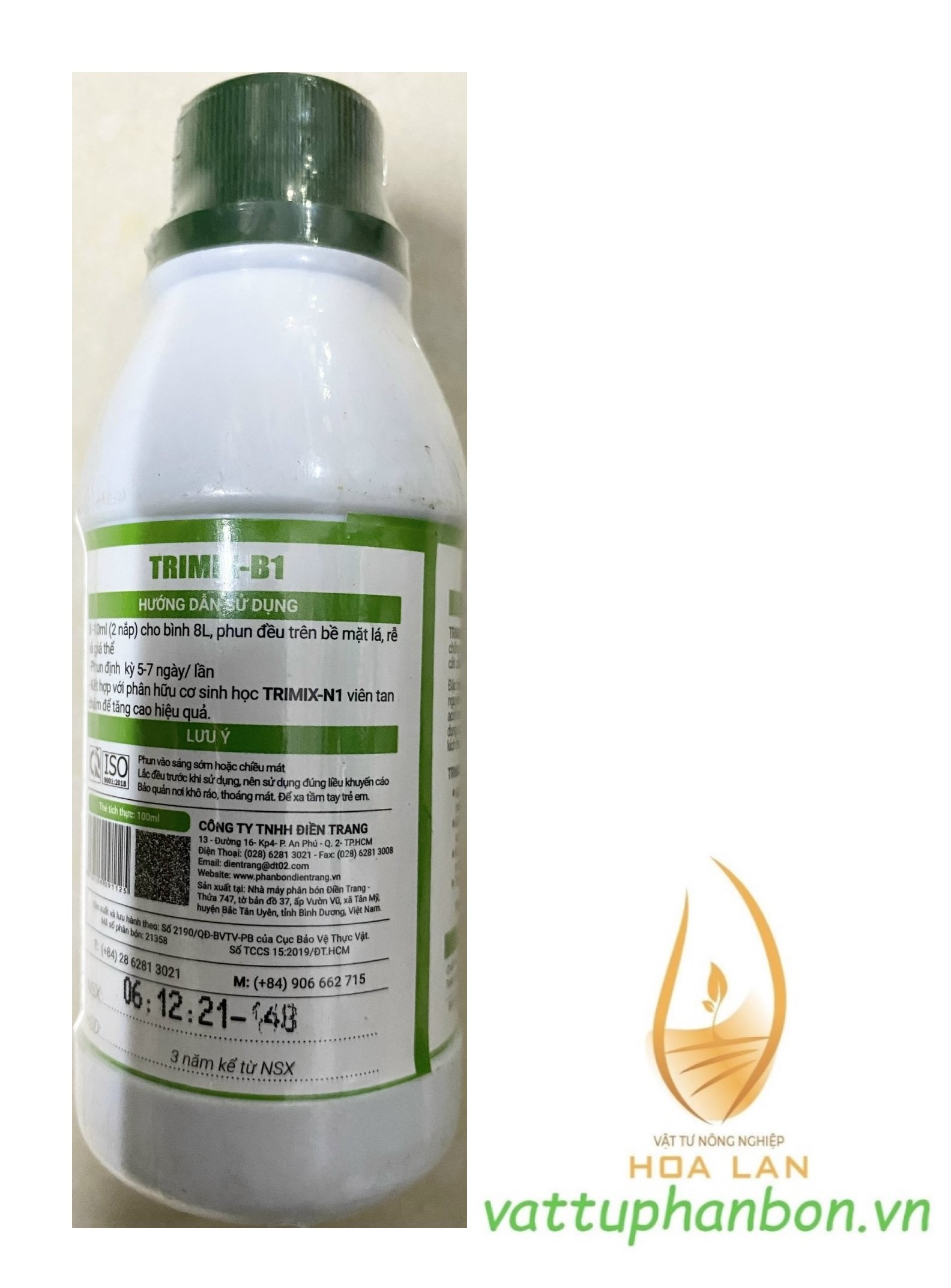 Trimix-B1 Kích rễ lan - Phân Bón Hữu cơ - #630A# 100ml
