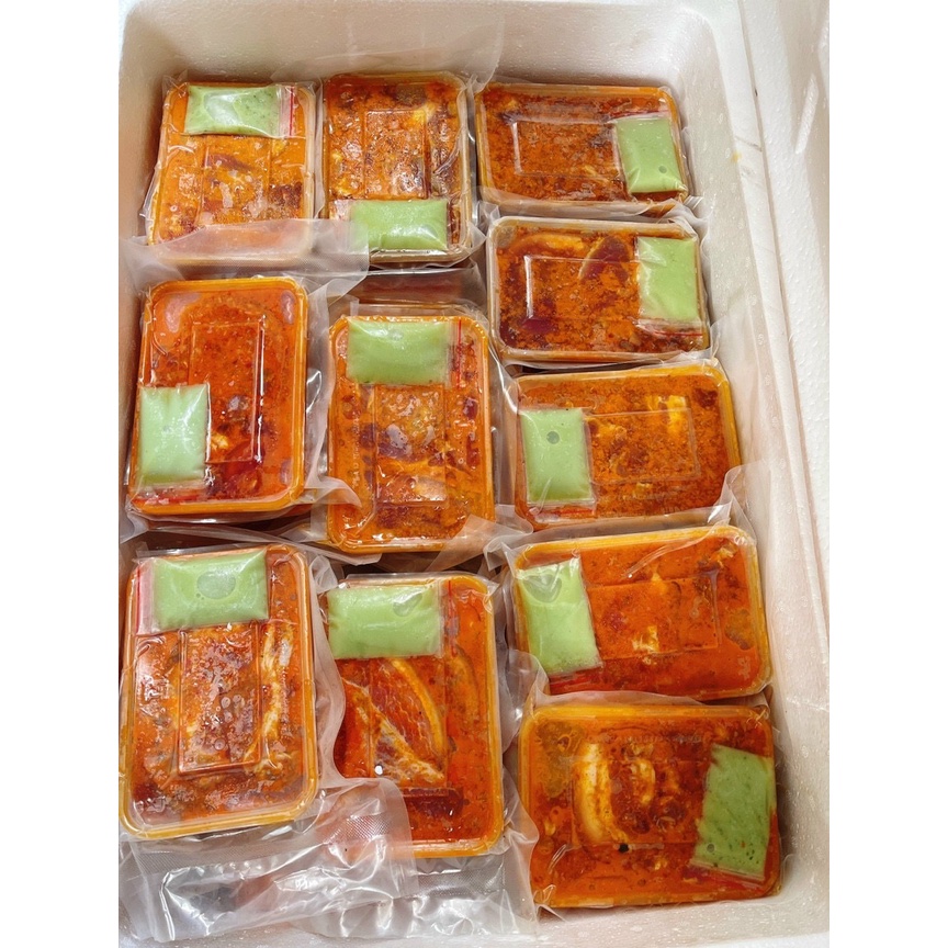 Heo rừng ướp sa tế 500gr kèm muối ớ xanh