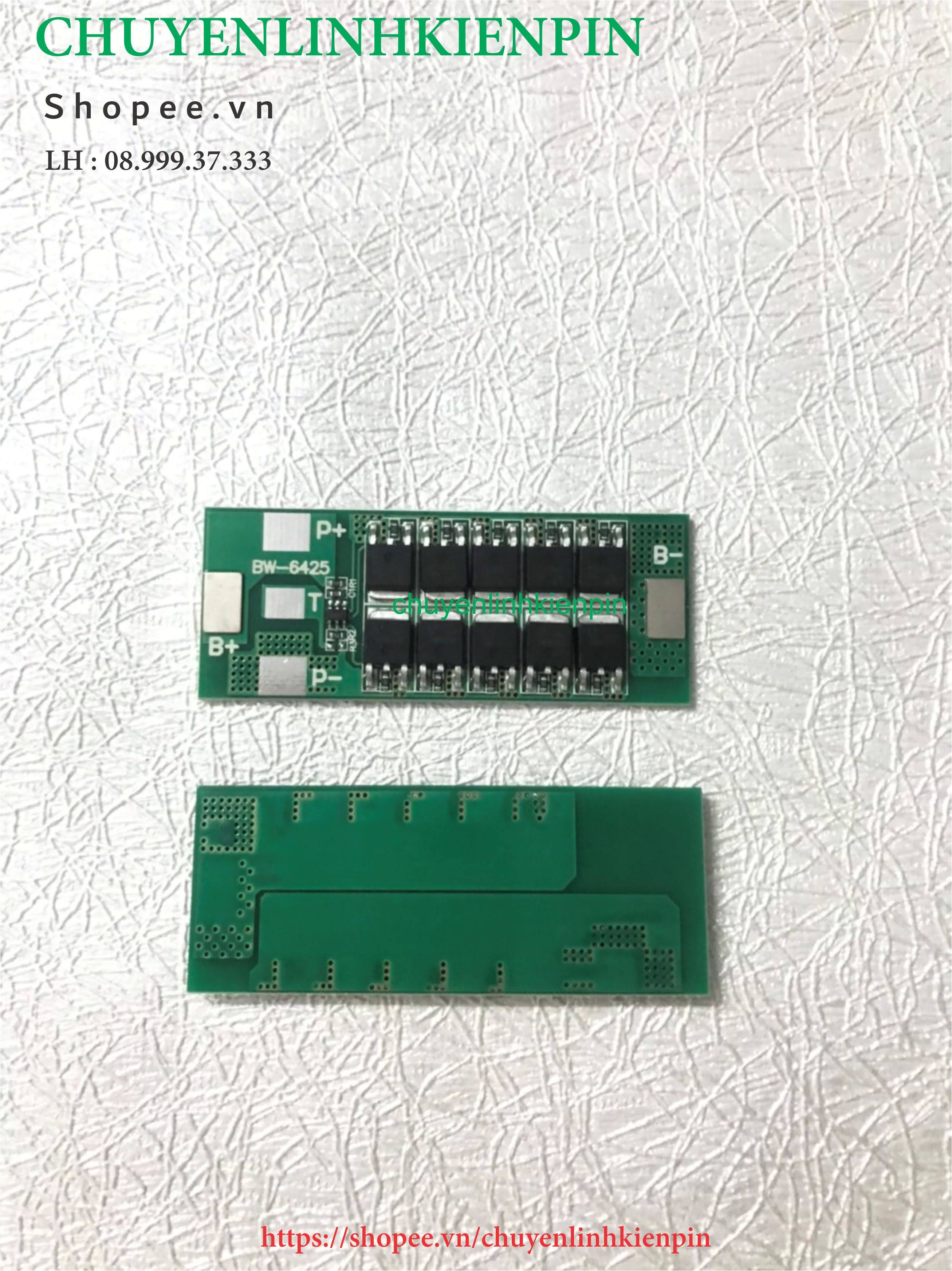 [HCM]Mạch 1S 3.7V-25A BW bảo vệ pin Li-ion ( BL64 84 )