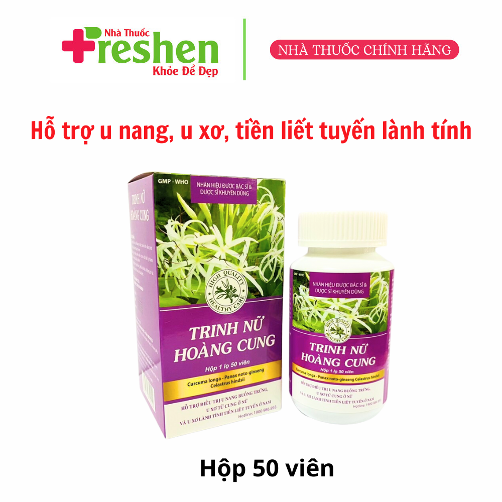 [HCM]TRINH NỮ HOÀNG CUNG -Giúp hoạt huyết hóa ứ lưu thông khí huyết u xơ tử cung u nang buồng trứng