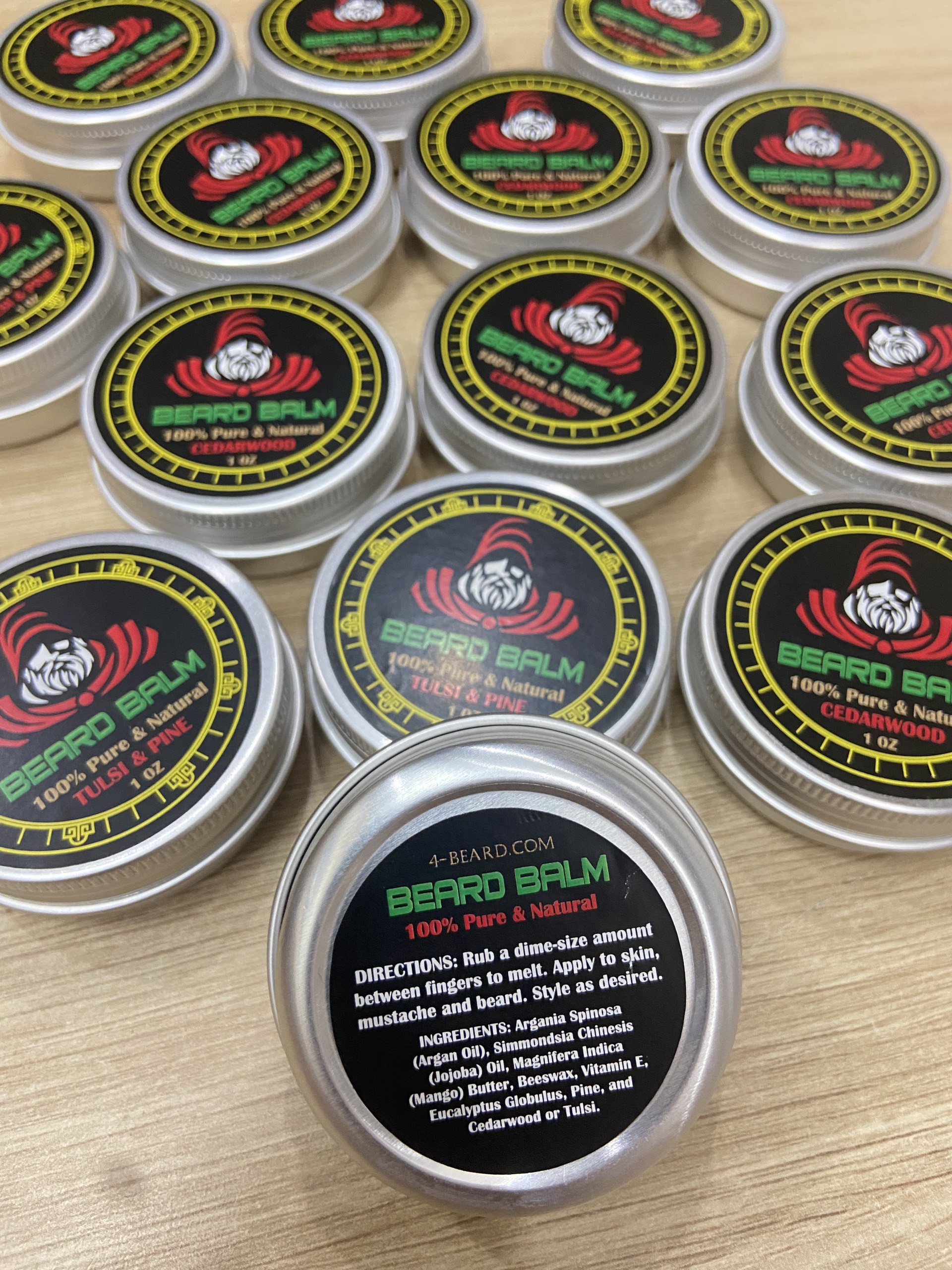 Sáp Dưỡng Râu Beard Balm Cedarwood & Tulsi