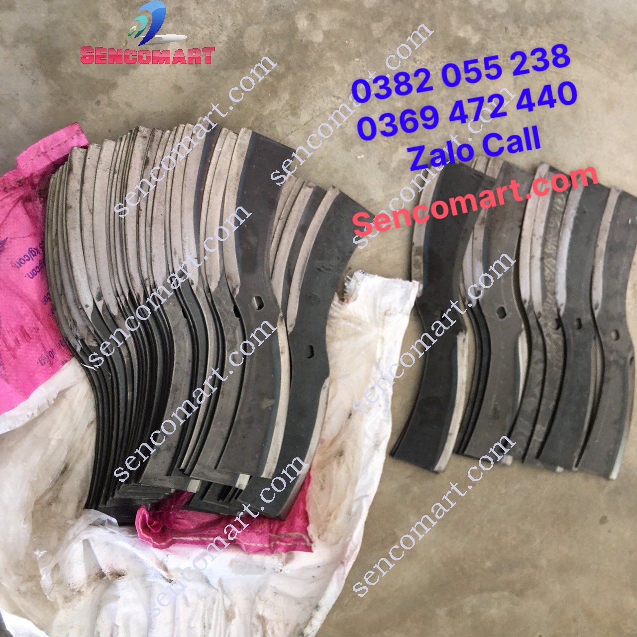 Lưỡi dao gắn máy băm cỏ Toàn Phát