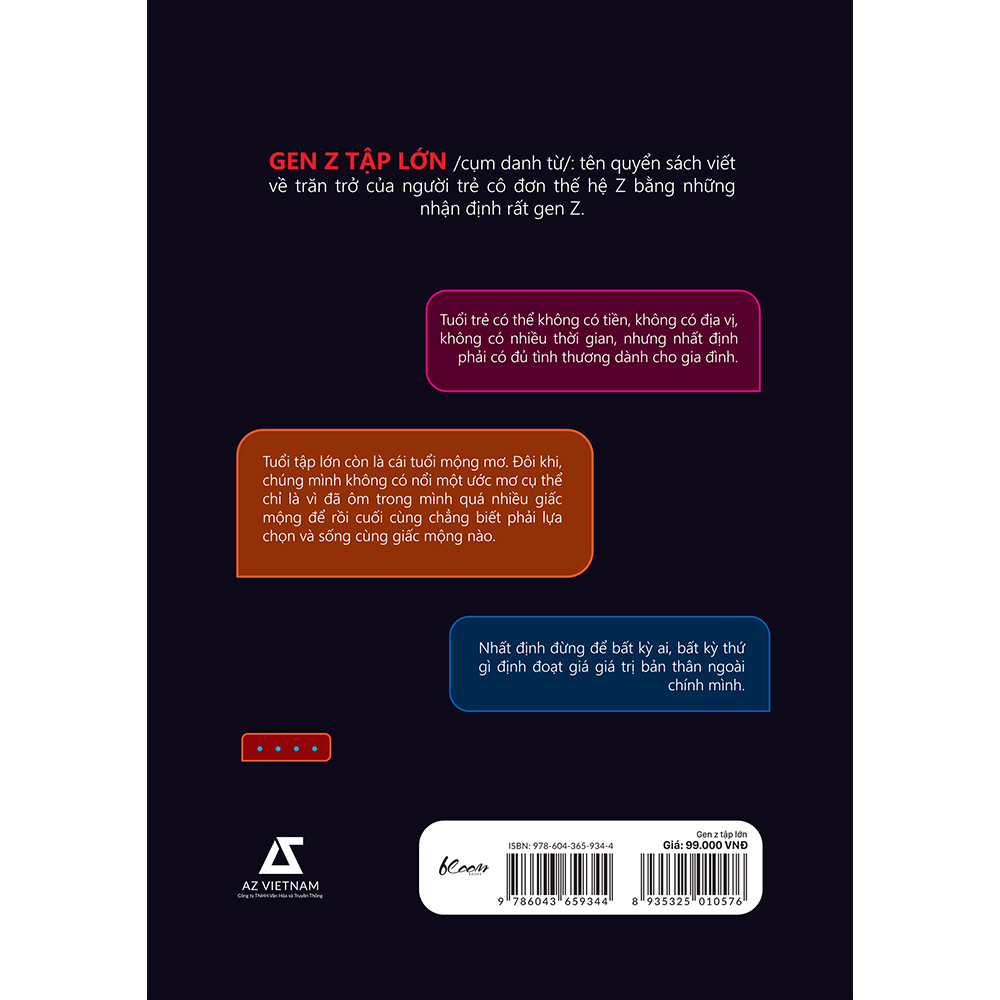 Sách - Gen Z Tập Lớn - Hoàng Phương Linh