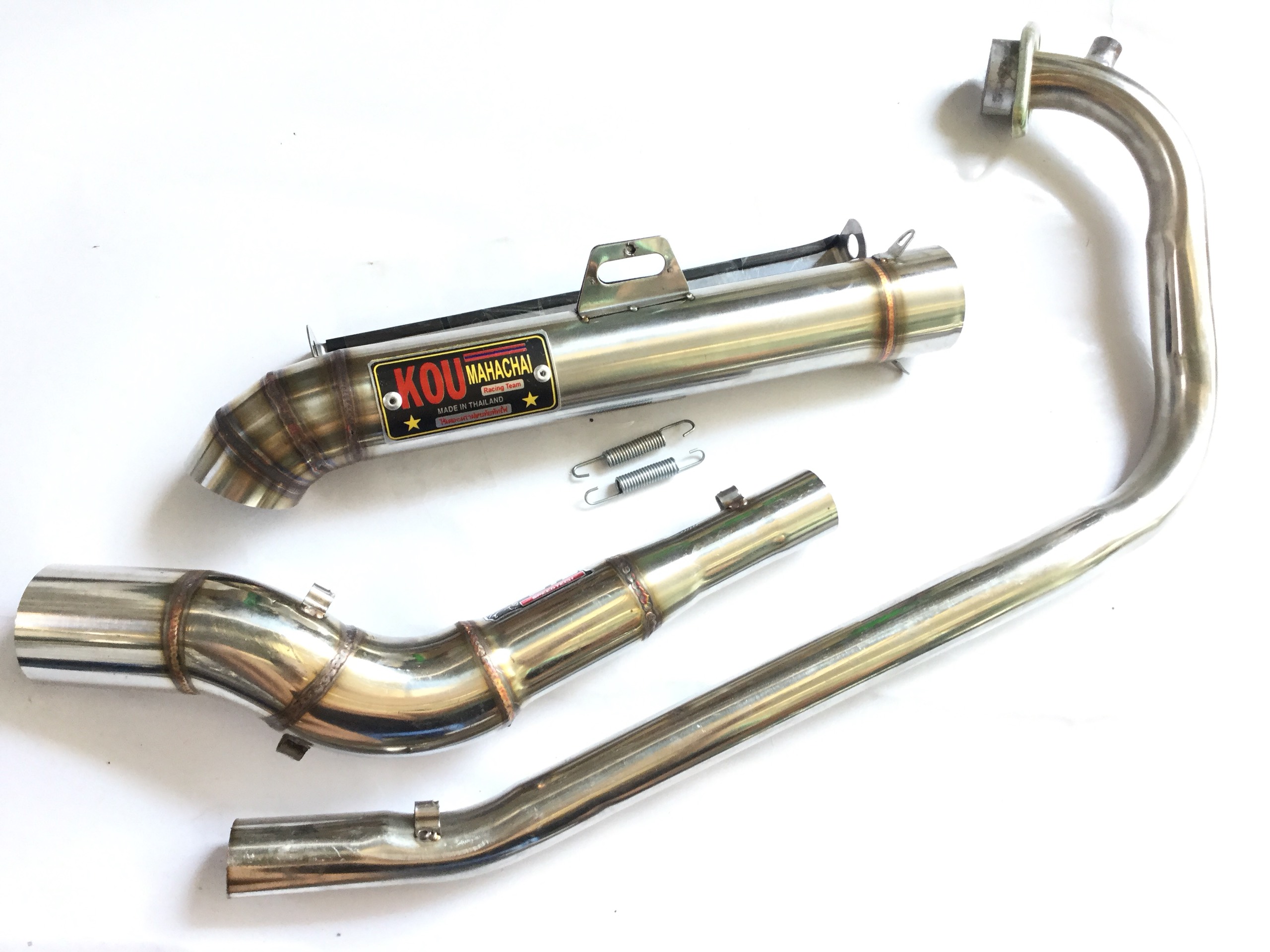 Pô KOU 304 - Cổ 2 Khúc Cong Satria - GSX - Raider ...