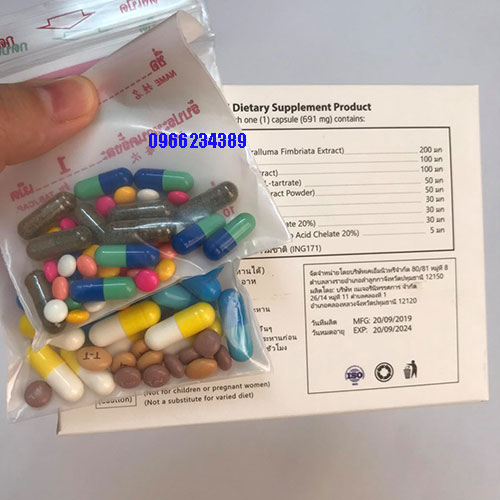 Giảm Cân VIP 11 Yanhee  siêu mạnh [ Liệu Trình 1 Tuần ]