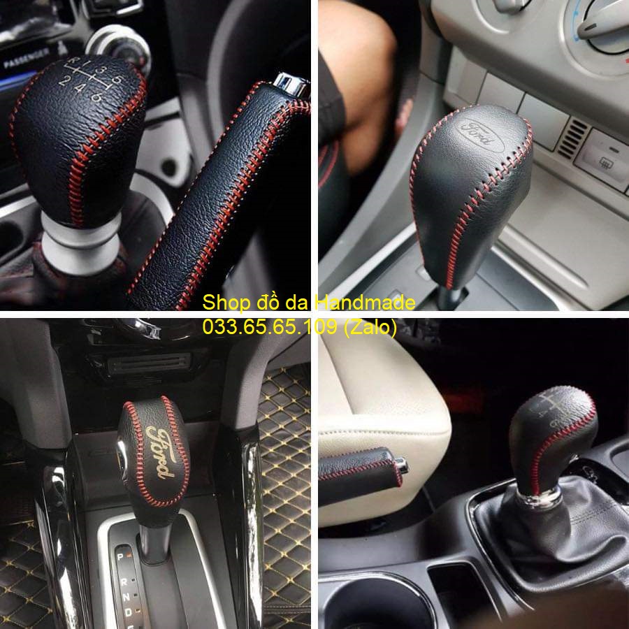 Combo bọc cần số & phanh tay các dòng xe ô tô