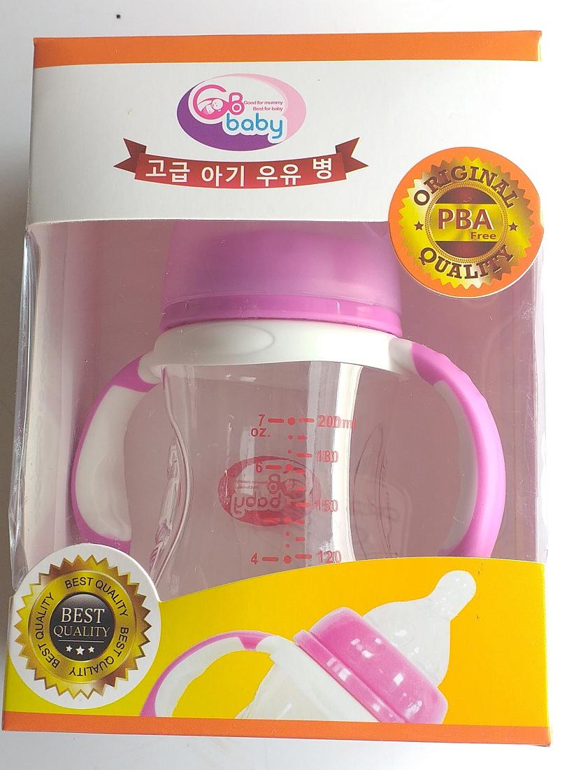 Bình sữa GB baby có tay cầm 200ml