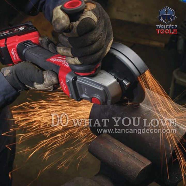 [Trả góp 0%] Máy Mài Góc 100 mm Dùng Pin Milwaukee M18 CAG100XPDB ( Thân Máy )