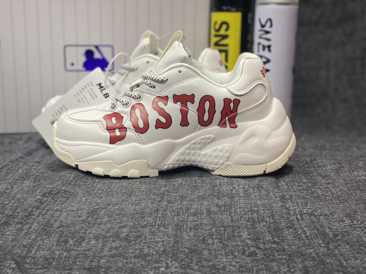 [FreeShip] [Rẻ vô địch] [Có sẵn] [Giá hủy diệt] [Ảnh thật] Giày sneaker nữ MLB