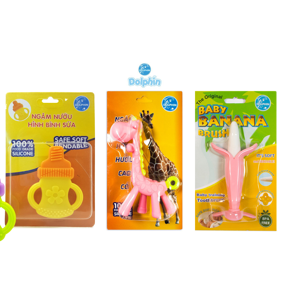 Ngậm Nướu Silicone Dolphin