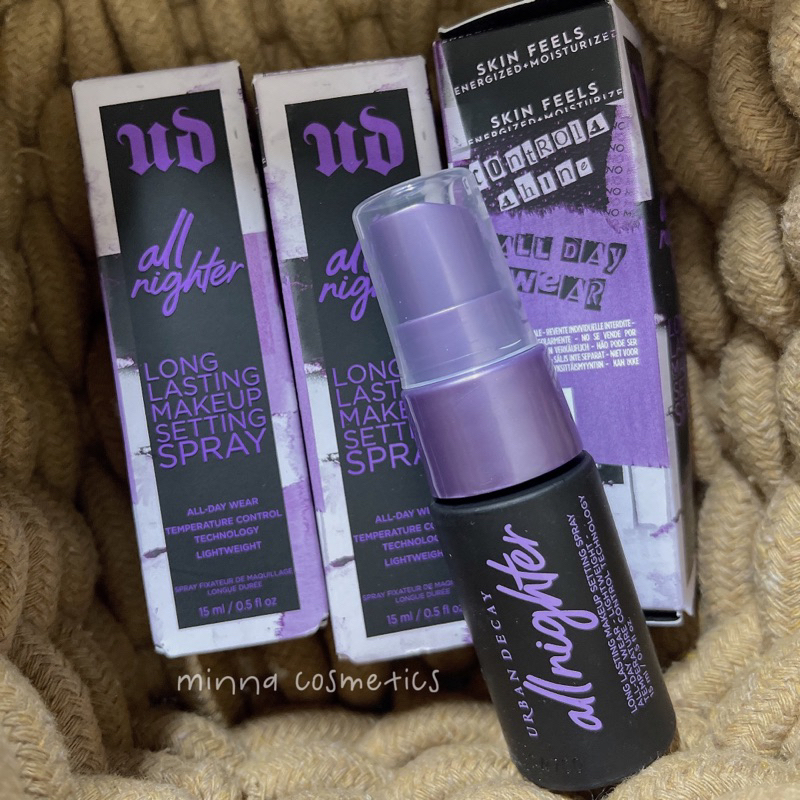 Xịt Giữ Makeup Urban Decay All Nighter Makeup Setting Spray Mini 15ml