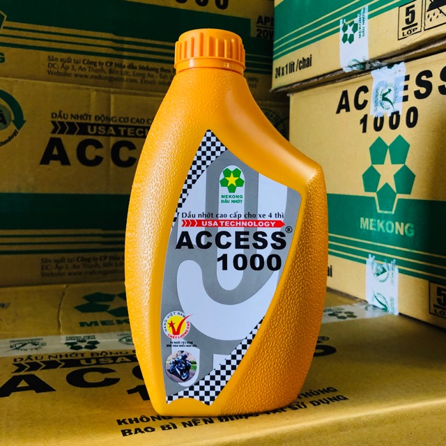 Nhớt xe số cao cấp ACCESS 1000 4T - NK-ACCESS