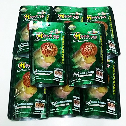 Thức Ăn lên đầu cho cá la hàn Okiko Head Up 500gram
