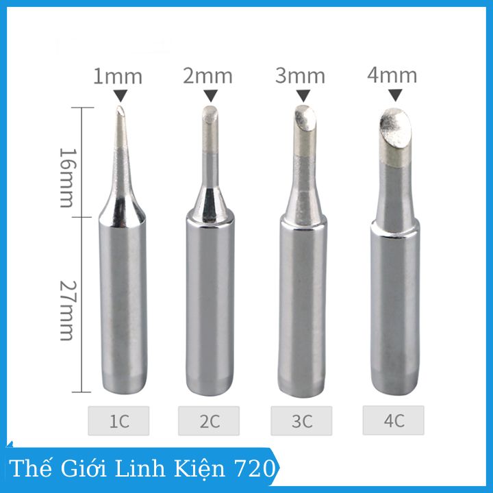 Mũi hàn 900M dùng cho tay máy hàn Hakko 936 / 937