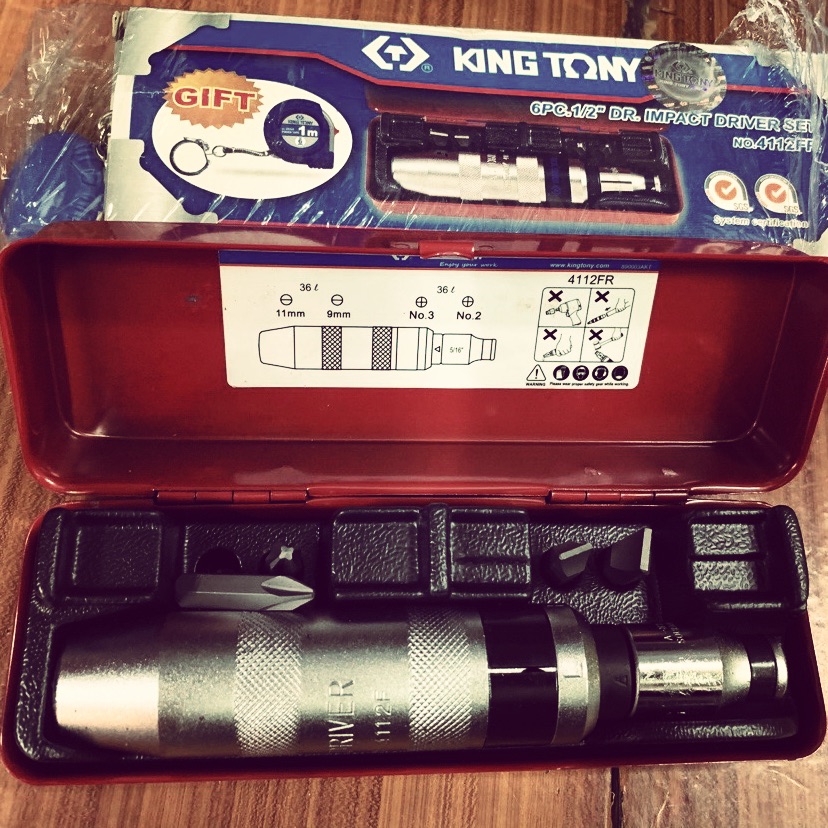 Mũi vít đóng xoay Kingtony 4112FR