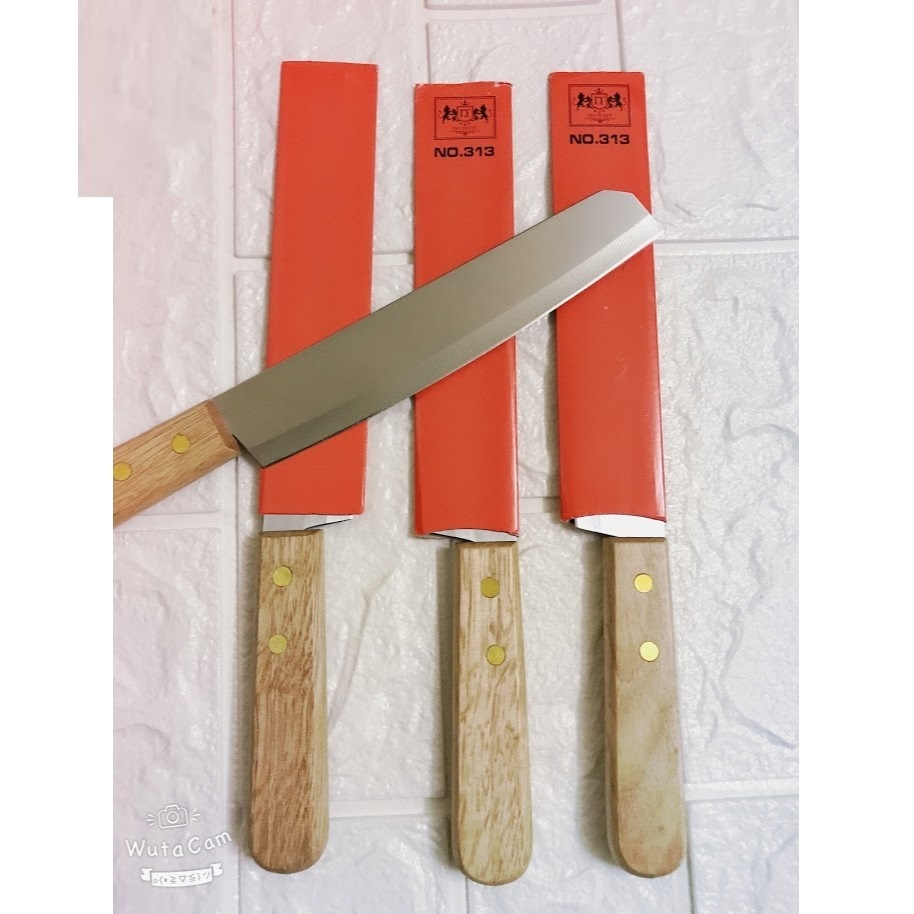 Dao Gọt Hoa Quả Inox Cán Gỗ Siêu Sắc