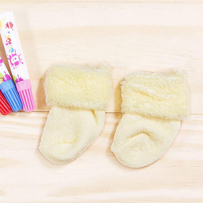 Combo 3 Đôi Vớ Len Mềm Cho Bé Sơ Sinh