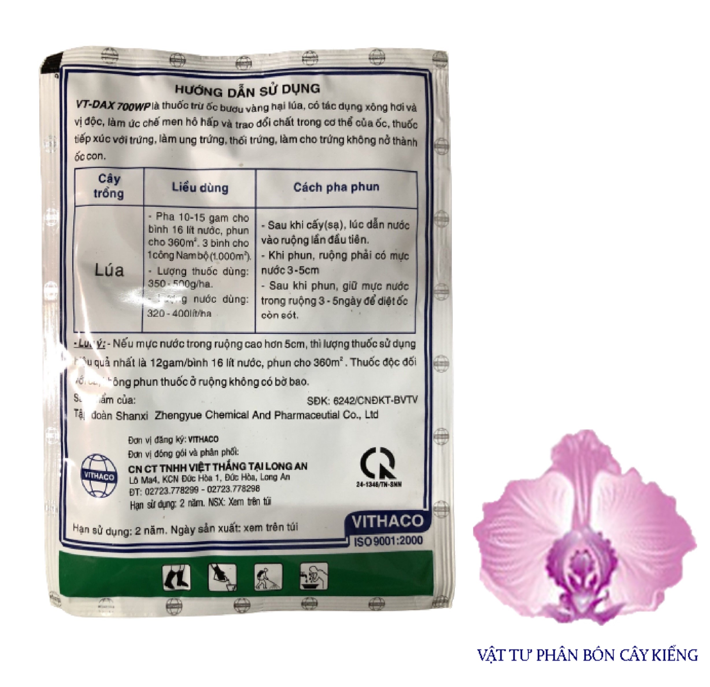 Thuốc Trừ Ốc Bưu Vàng VT-Dax 700WP - #152B# 35g
