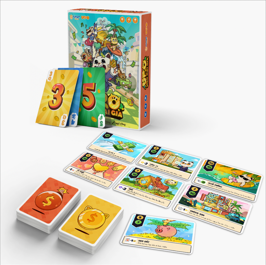 Board game vn| upo mèo đại gia| ludos games - your turn