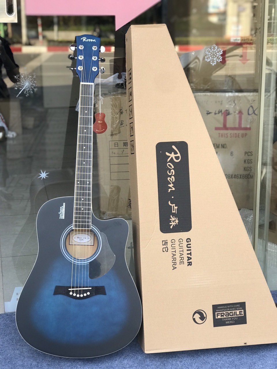 ĐÀN GUITAR ACOUSTIC 40INCH ROSEN R135
