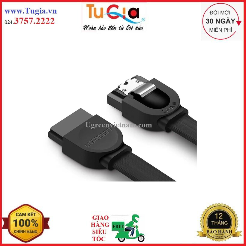 Cáp Sata 3 Ugreen 30796 - Hàng Chính Hãng