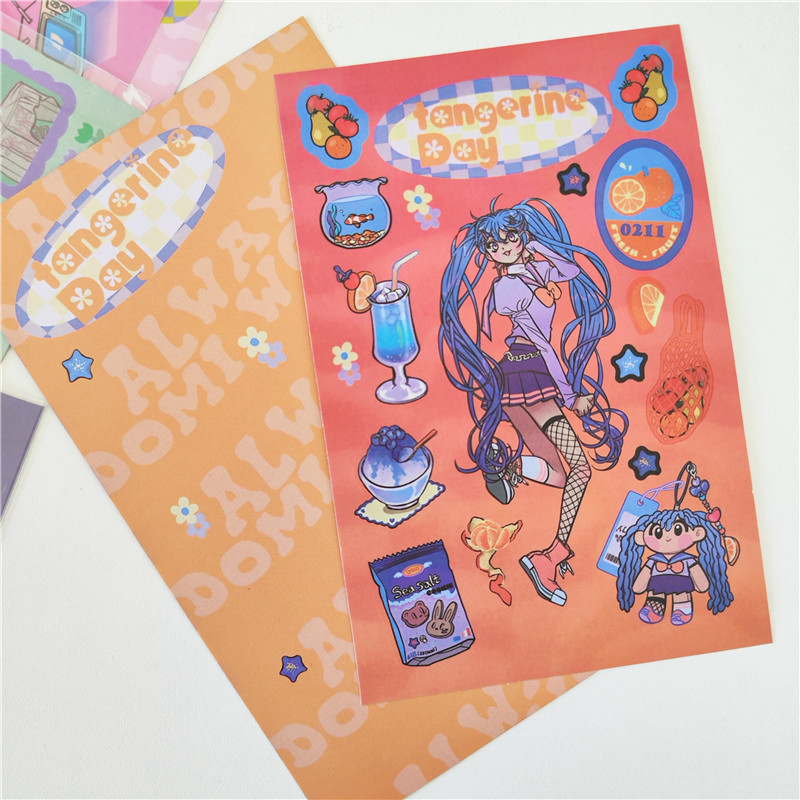 Sticker Cô Gái