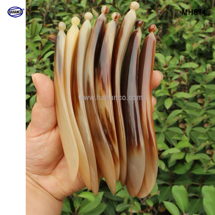 Dụng cụ cạo gió ấn huyệt chuyên dụng bằng sừng - MH814 - Hahanco