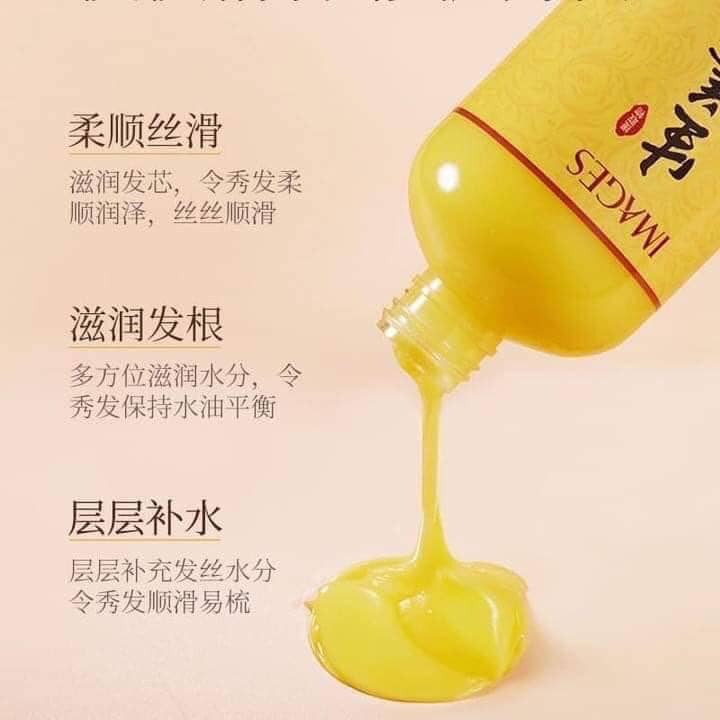Cặp dầu gội - xả gừng Images 300ml