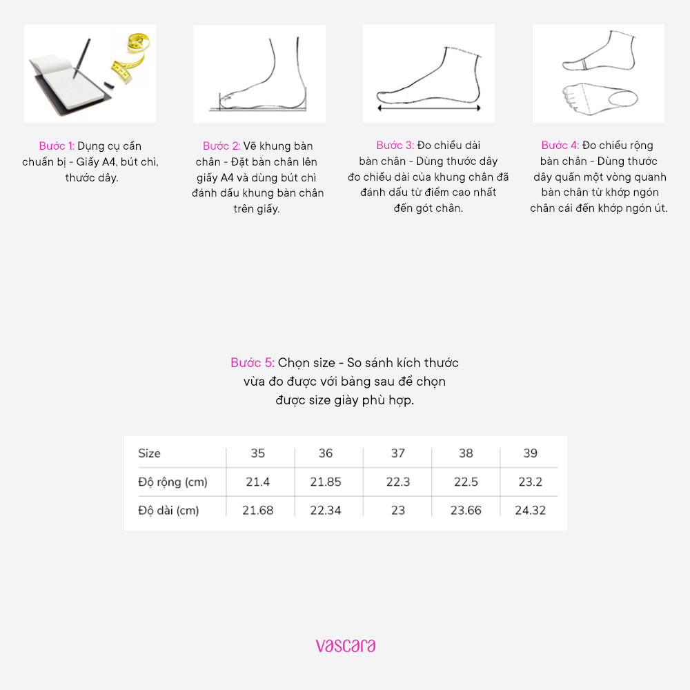 [Ưu đãi voucher 10%] Vascara Giày Bít Spool Heel Nhấn Mũi Phối Layer - BMN 0595