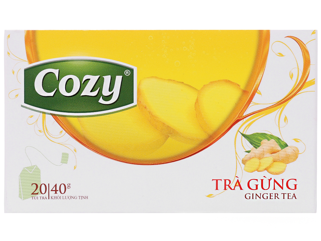 [HCM]Trà gừng Cozy hộp 40g