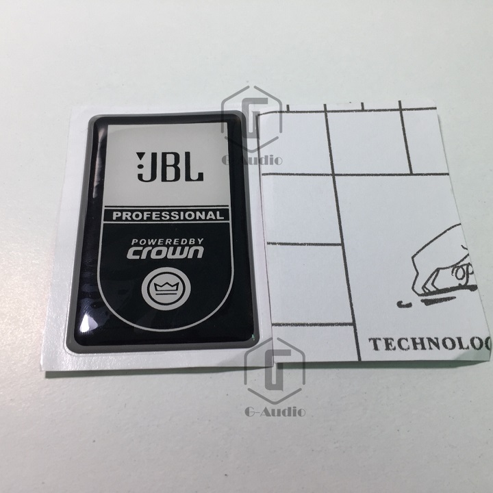 Tem Dán Loa JBL CROWN