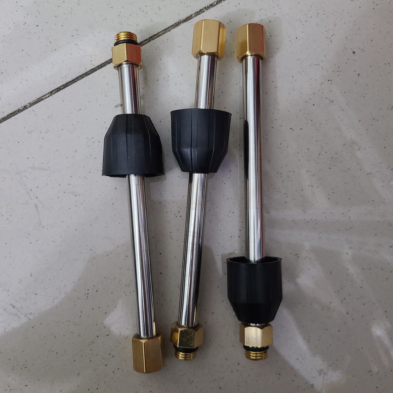 Linh kiện máy rửa xe_Cần nối súng rửa xe 20cm