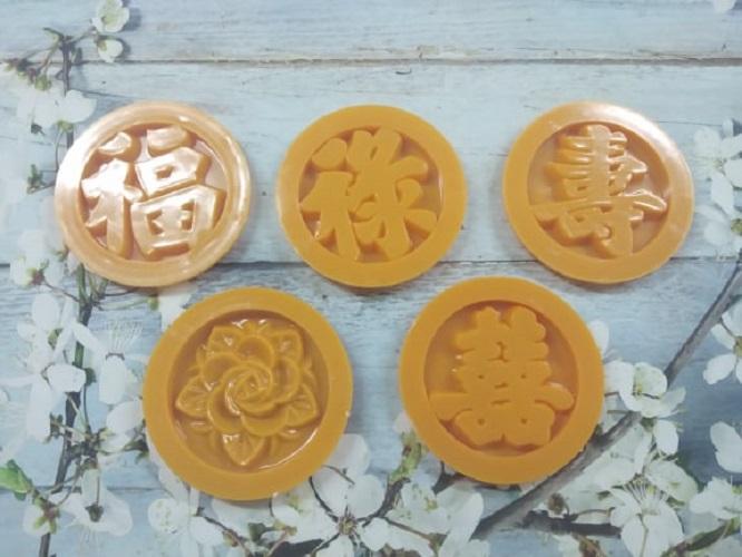KHUÔN XÔI TRÒN HÌNH CHỮ PHƯỚC 10 CM
