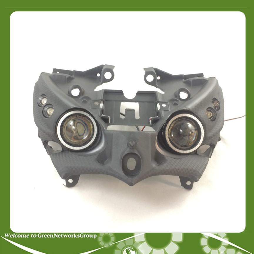 Bộ đèn mắt cú Exciter 135 (gồm 2 đèn Angle eyes và 4 Led Xi nhan) Greennetworks