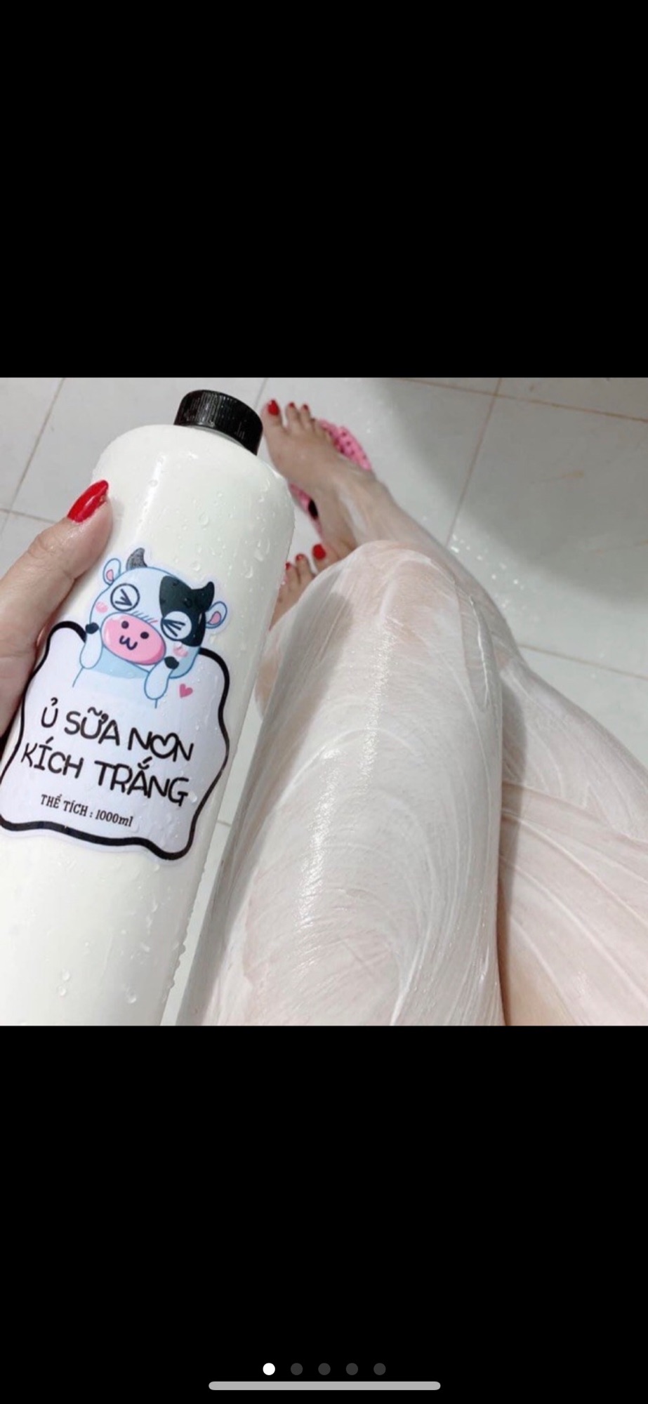 Ủ sữa non kích trắng 100ml ( ủ kích trắng sữa non) handmade