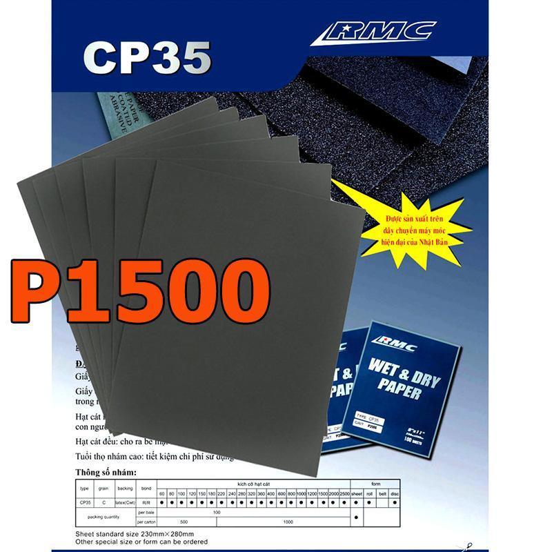 Xấp 5 tờ nhám nhật a4 rmc độ hạt p1500