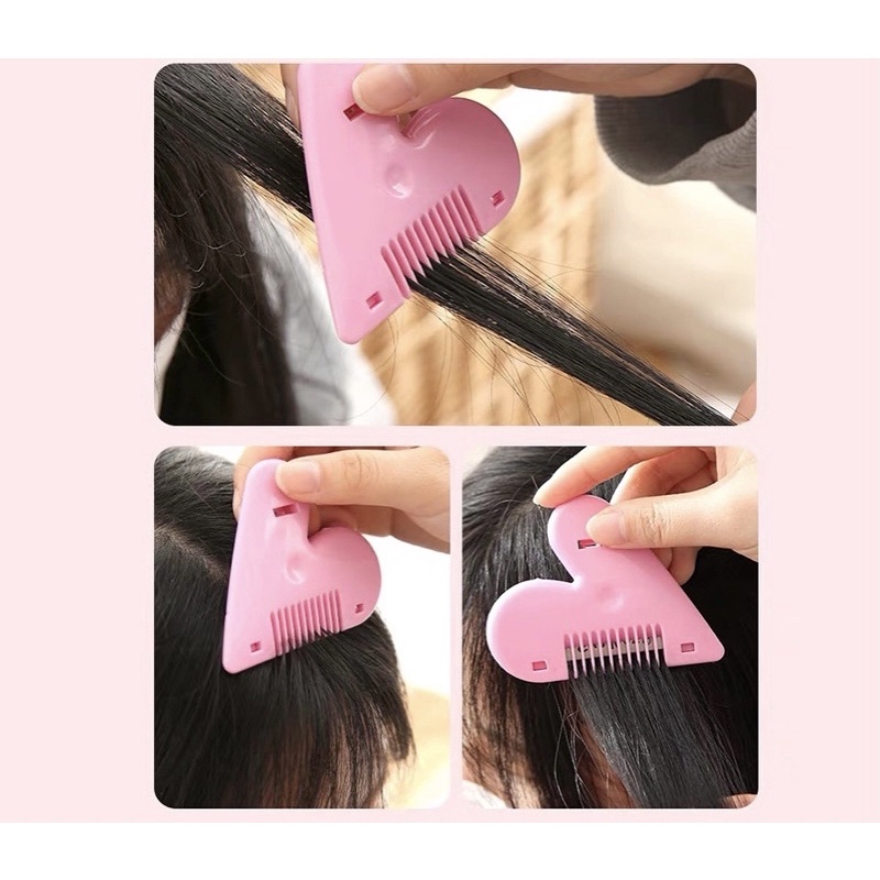 Lược Cắt Tỉa Tóc Chẻ Ngọn/Tóc Mái Hình Trái Tim