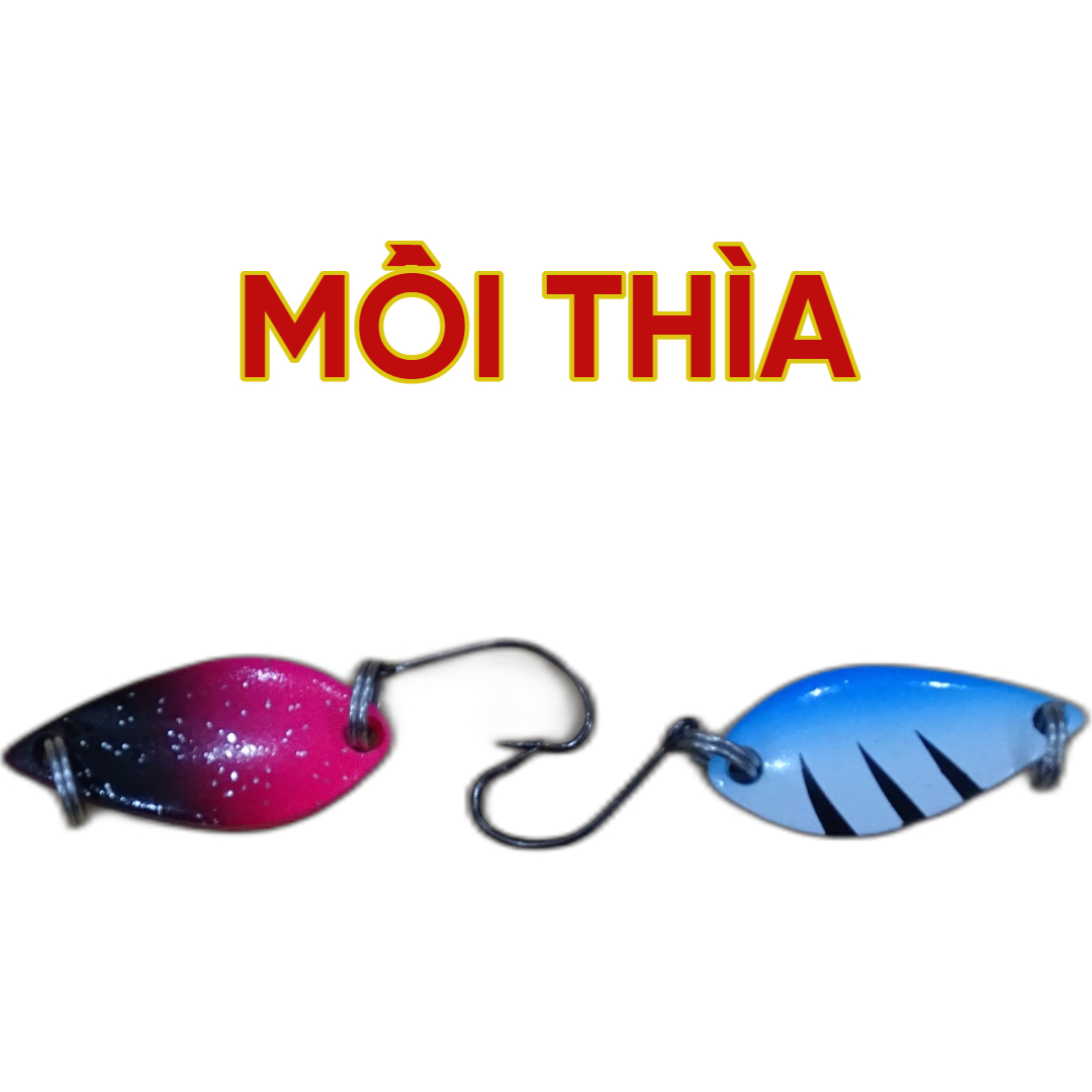 Mồi thìa câu cá câu suối.
